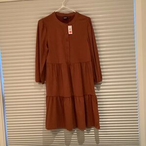 Women’s GAP Chocolate Brown Buttoned Dress